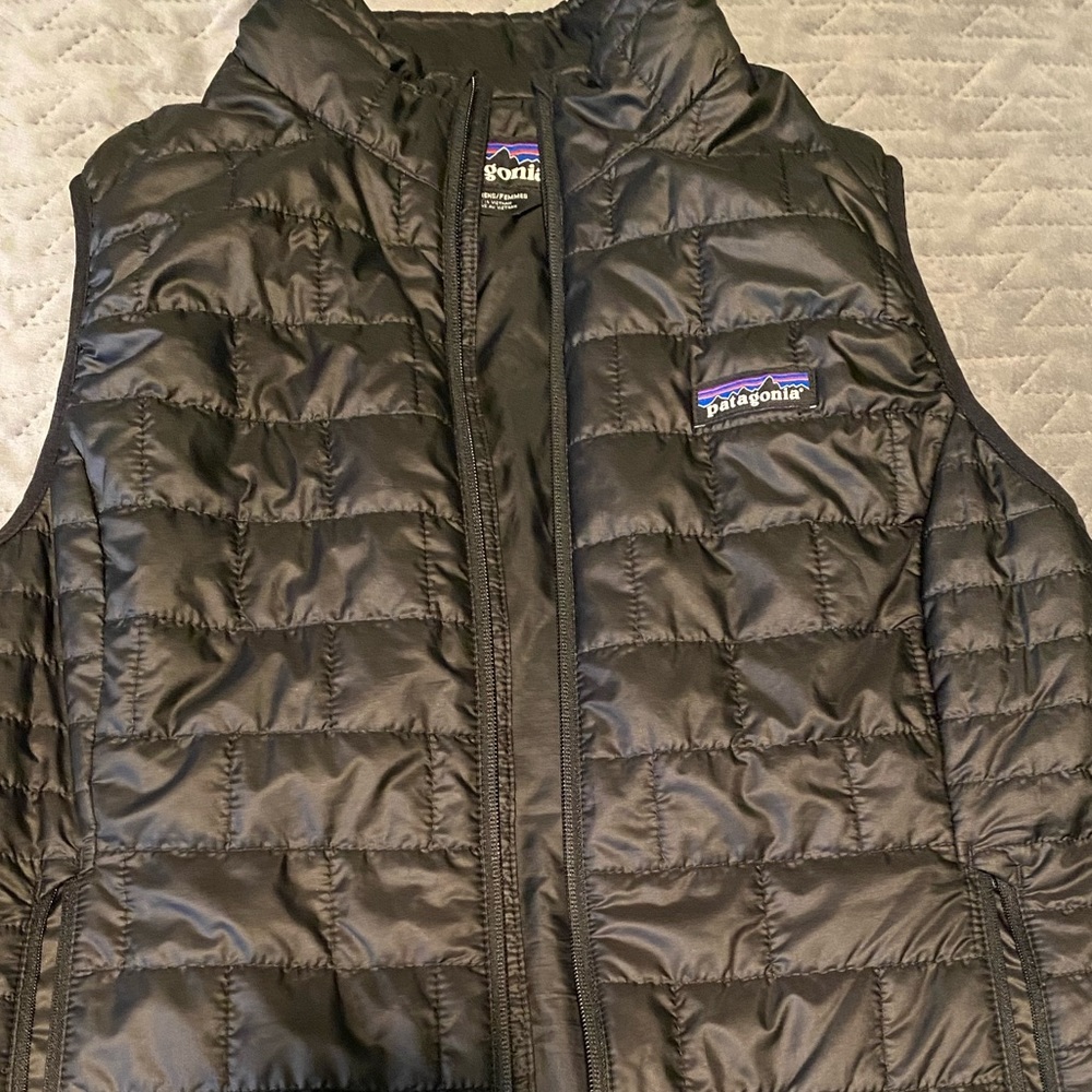 Patagonia Quilted Nano Puff Vest Black Medium